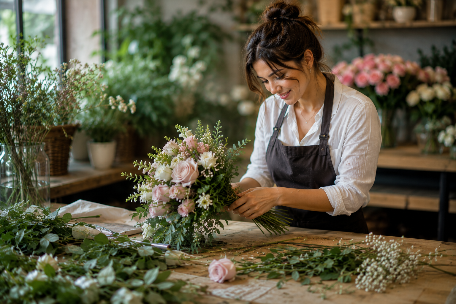 wholesale and retail flower shop in thrissur