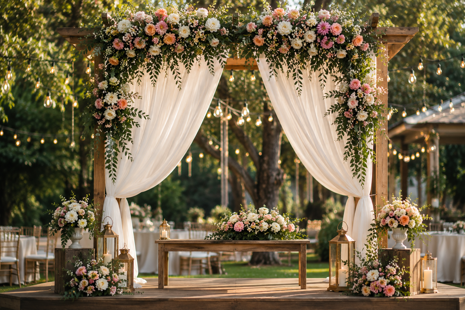 custom flower arrangement